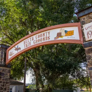 Established 1919 Delta County Fairgrounds Erected 1938