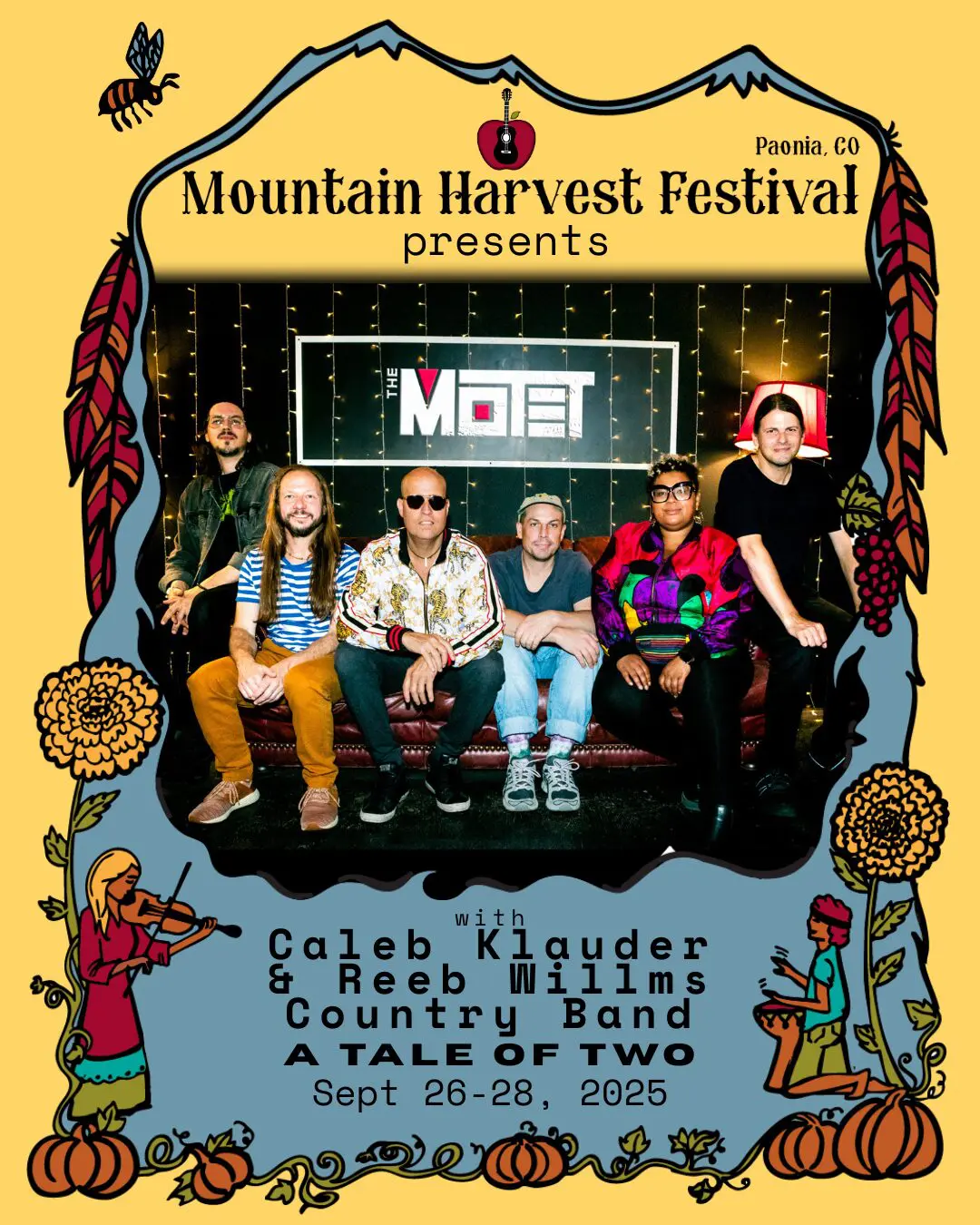 Mountain Harvest Festival Presents the Motet -Poster