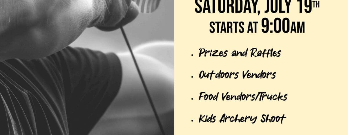 Come to the only outdoor expo of its kind in Western Colorado, showcasing Archery and Muzzle loading firearms, hunting, camping, and outfitting. There will be food, fun, and music by THE BELL CREEK BAND! Saturday July 19th from 9am to 8pm Fort Uncompahgre * Riverbend Park * Devil's Thumb Golf Course 3D Archery Shoot * Muzzleloader Shoot * Outdoor Vendors * Kids Archery Shoot Contact Casey (970)874-7566 or Renee 970-874-0923