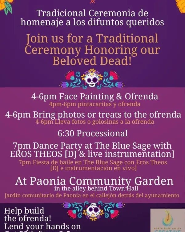 event flier. See adjacent Event Text Description for details.